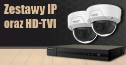 Zestawy do monitoringu IP oraz HD-TVI