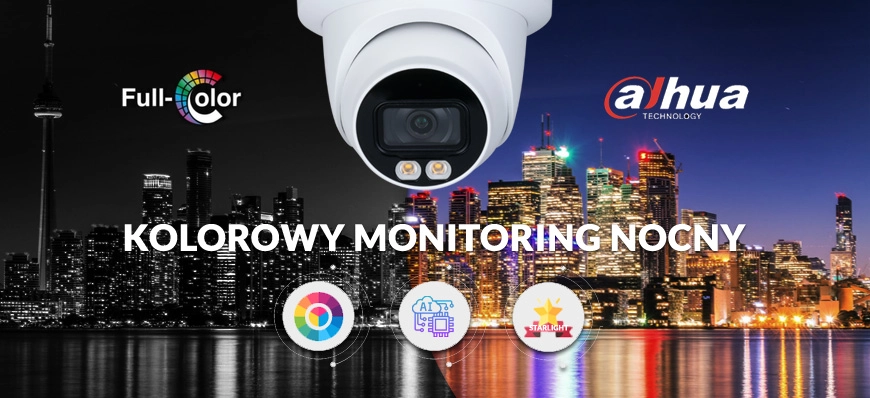 Dahua Full Color - Monitoring w kolorze 24/7