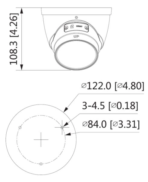 Wymiary BCS-DMIP2201IR-V-V