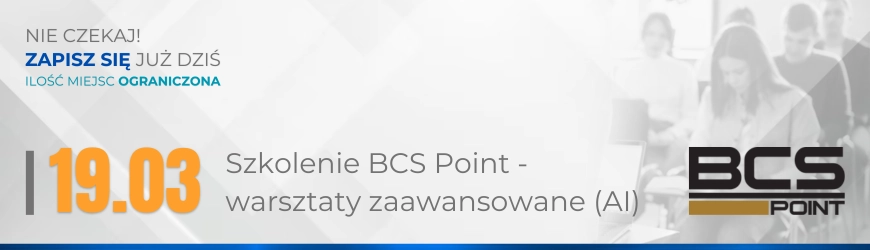 Szkolenie BCS Point 19.03.2026